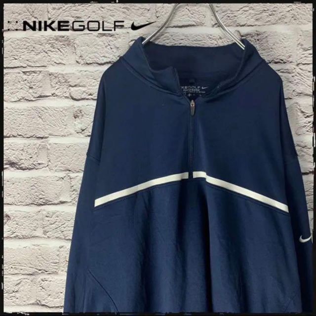 NIKE(ナイキ)の【US古着】NIKE golf　ナイキゴルフ トレーナー　スウェット　ゆるだぼ メンズのトップス(ジャージ)の商品写真