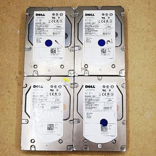 デル(DELL)の☆3.5inch HDD 300GB 4個セット☆(PCパーツ)