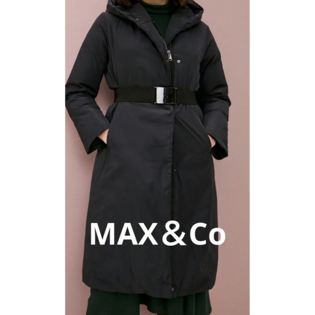 MAX＆Co ベルト付きダウンコートダウンコート