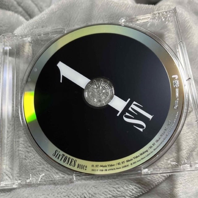 ポップスロックSixTONES  1ST（原石盤）ST  メイキング　ソロアングル　DVD