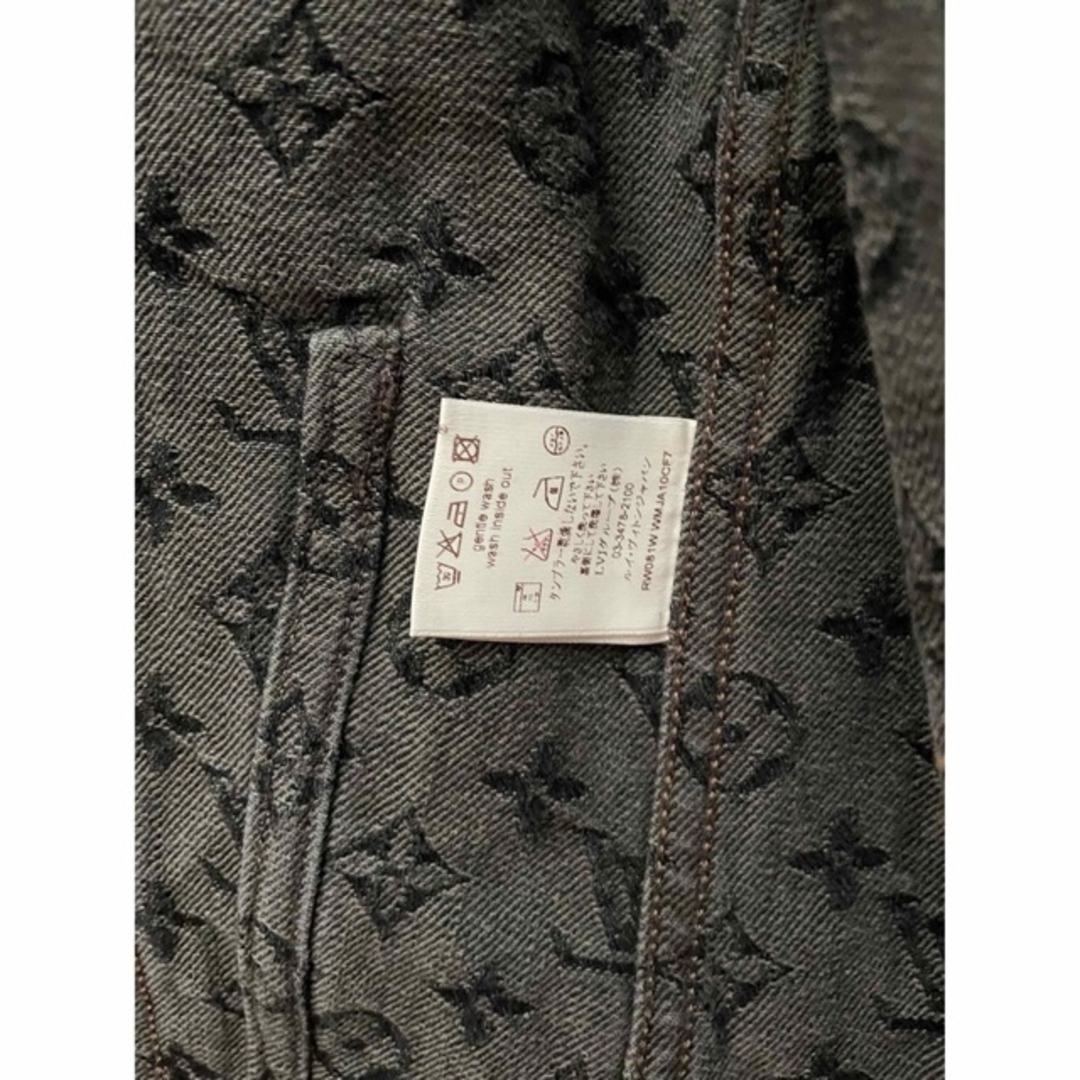 LOUIS VUITTON S/S Monogram Denim Jacket RW081W WMJA10CF7