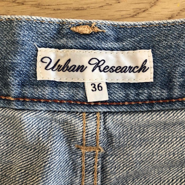 URBAN RESEARCH(アーバンリサーチ)の【美品】アーバンリサーチ、デニムスカート レディースのスカート(ひざ丈スカート)の商品写真