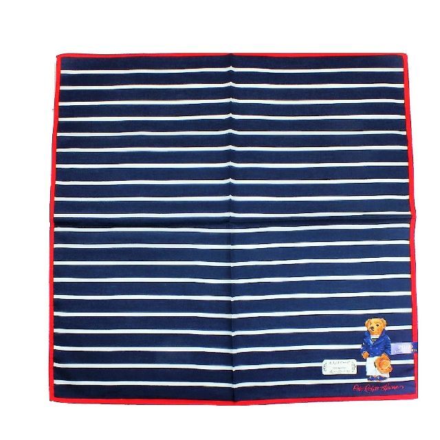 POLO RALPH LAUREN(ポロラルフローレン)のよっちゃんママ様ラルフハンカチ２枚組みWブレザー＆デニム飛び柄3,420円相当分 レディースのファッション小物(ハンカチ)の商品写真