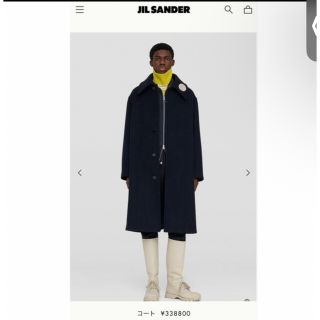 JIL SANDER ステンカラーコート 52(XXL位)