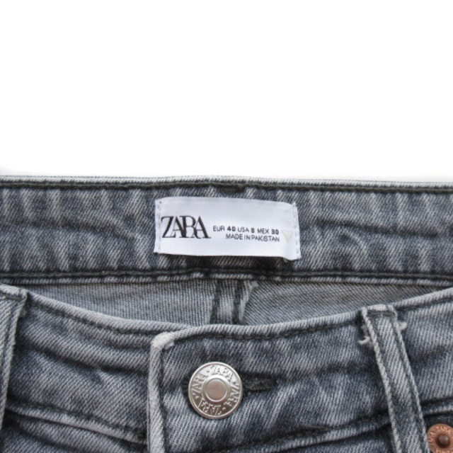 ZARA(ザラ)のザラ ZARA パンツ ジーンズ デニム テーパード ストレッチ 40 レディースのパンツ(デニム/ジーンズ)の商品写真