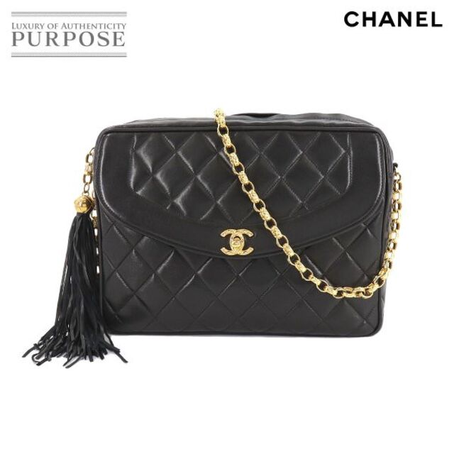 シャネル CHANEL マトラッセ チェーン ショルダー バッグ フリンジ ...