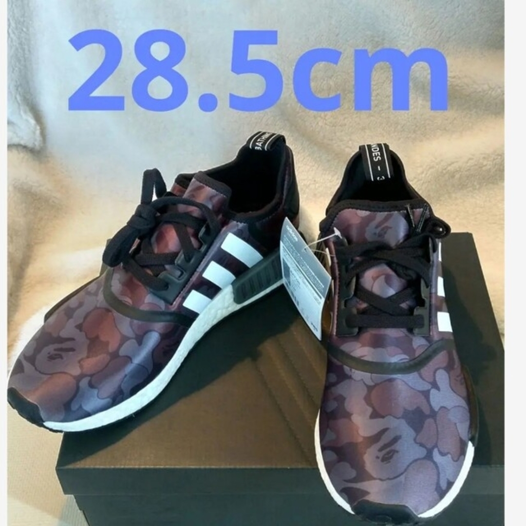 アベイシングエイプ × アディダス NMD R1 ベイプ bape 28.5cm