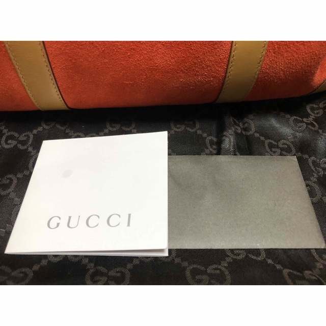 Gucci(グッチ)の★ GUCCI スエード ハンドバッグ ★ レディースのバッグ(ハンドバッグ)の商品写真
