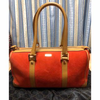 グッチ(Gucci)の★ GUCCI スエード ハンドバッグ ★(ハンドバッグ)