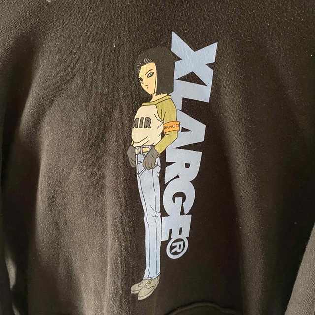 XLARGE ドラゴンボール 人造人間 コラボ パーカー フーディ