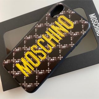 モスキーノ(MOSCHINO)の新品・未使用 MOSCHINO iPhoneケース X/XS(iPhoneケース)