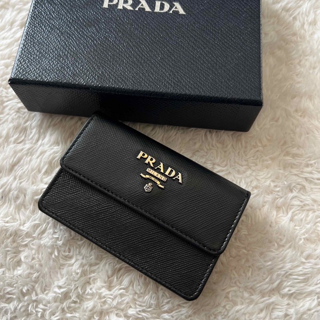 728 美品 PRADA プラダ カードケース 名刺入れ 財布