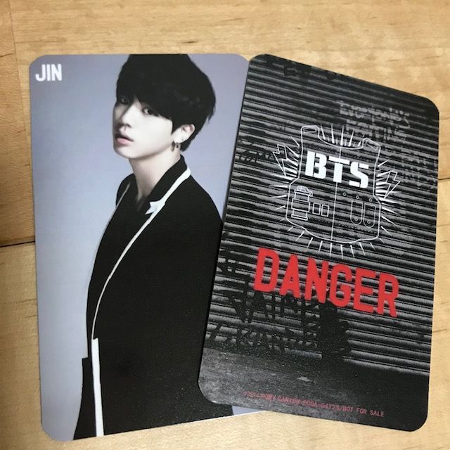 公式 防弾少年団 BTS トレカ Danger ジン