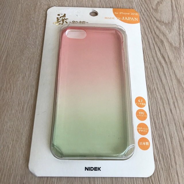 【iPhone8/7 ケース】「染-SO・ME-」 (桜) スマホ/家電/カメラのスマホアクセサリー(iPhoneケース)の商品写真