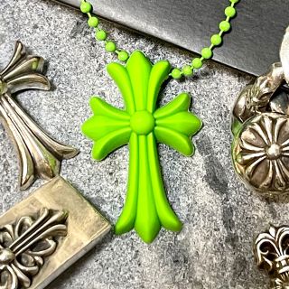 クロムハーツ ネックレス(グリーン・カーキ/緑色系)の通販 24点