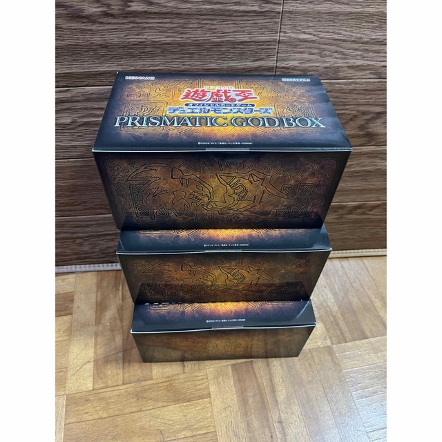 遊戯王OCG デュエルモンスターズ PRISMATIC GOD BOX 3BOX | www