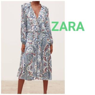 ザラ(ZARA)のタグ付き新品 ZARA ワンピース(ロングワンピース/マキシワンピース)