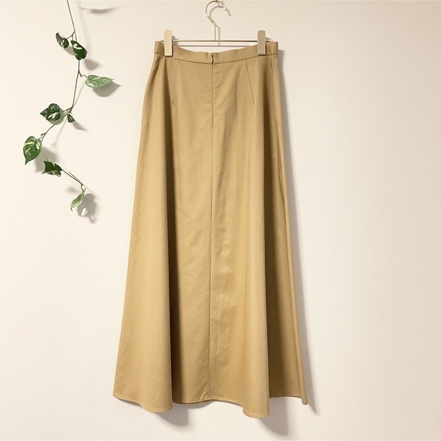 【美品】UNITED ARROWS チノ ラップ ロングスカート† ◆