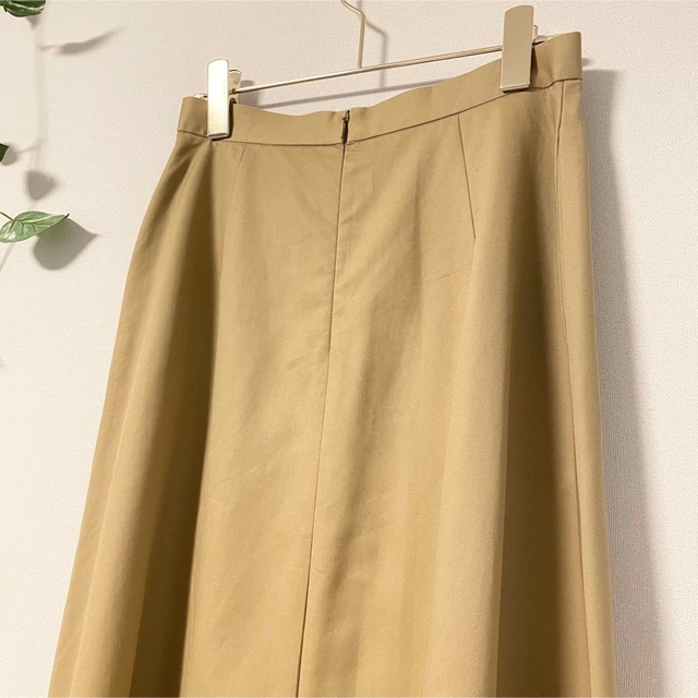 【美品】UNITED ARROWS チノ ラップ ロングスカート† ◆