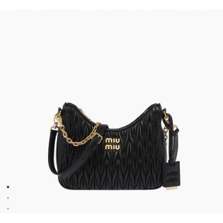 miumiu - 新品 miumiu ミュウミュウ マテラッセレザー ショルダー