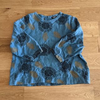 マーブル(marble)のmarble SUD カットソー　刺繍(カットソー(長袖/七分))