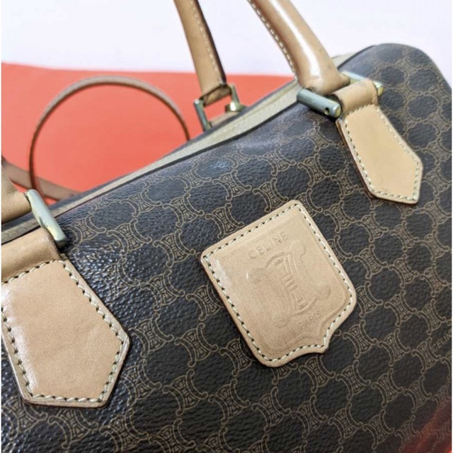 celine - Celine セリーヌ マカダム柄ミニボストンバッグ 2way 廃盤の