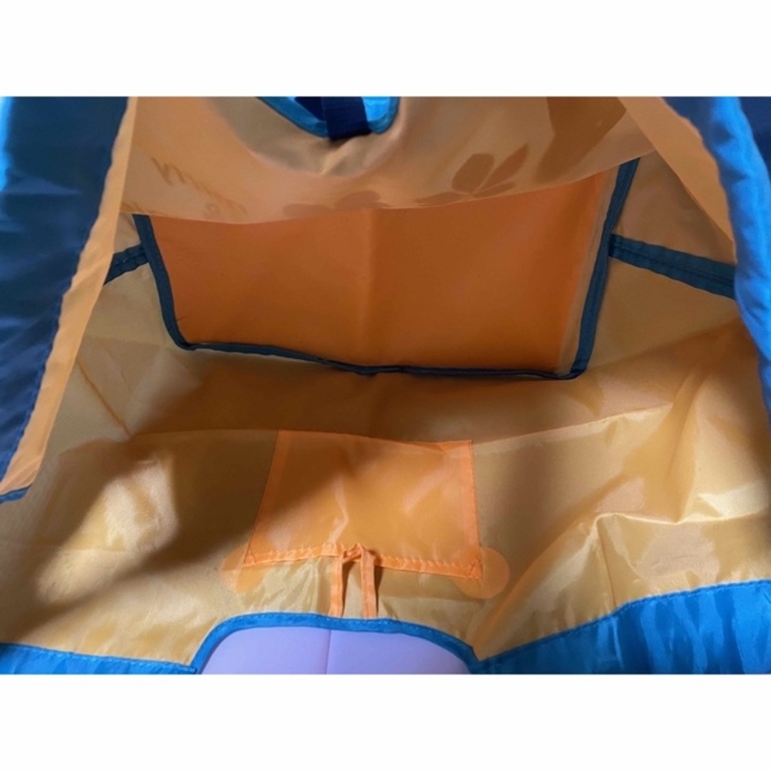 miffy(ミッフィー)のミッフィー　ブルーのバッグ　買い物カゴにセット出来る　フジパン　メラニー レディースのバッグ(エコバッグ)の商品写真