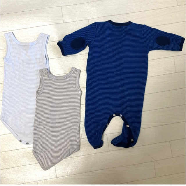 PETIT BATEAU(プチバトー)のプチバトー 肌着 ロンパース 70 キッズ/ベビー/マタニティのベビー服(~85cm)(ロンパース)の商品写真