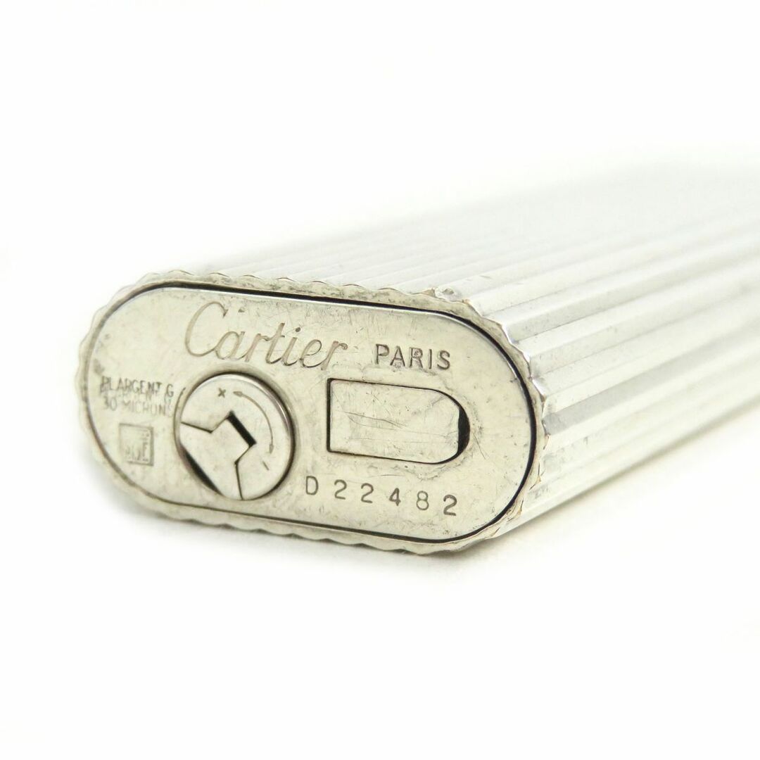 Cartier - 良品□Cartier/カルティエ ストライプ柄 ロゴ入り オーバル