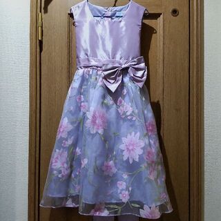 キャサリンコテージ(Catherine Cottage)のキャサリンコテージ　子供用ドレス(紫)　サイズ130　<112>(ドレス/フォーマル)