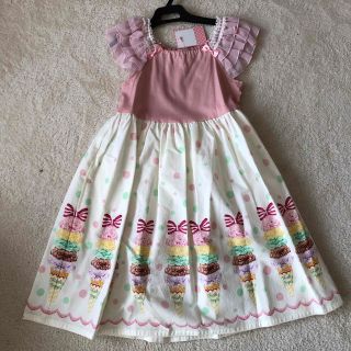 シャーリーテンプル(Shirley Temple)の新品　シャーリーテンプル  130(ワンピース)