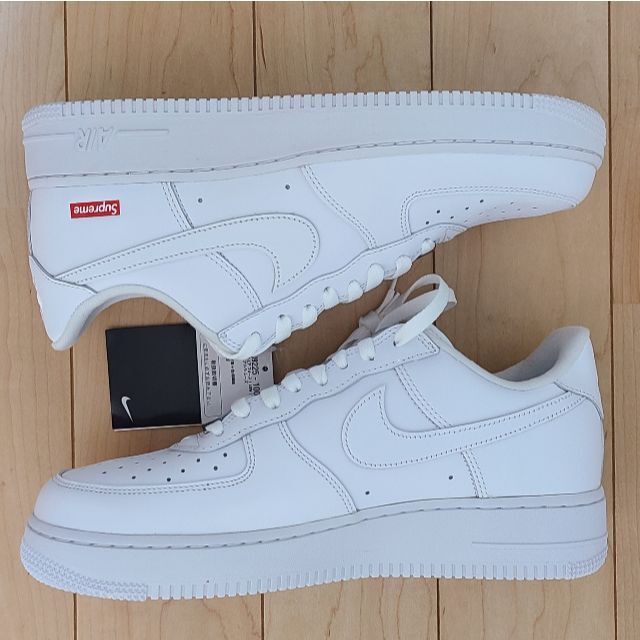 Supreme Nike Air Force 1 Low White US9.5