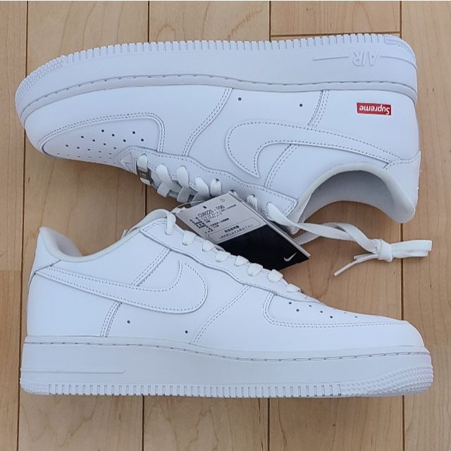 Supreme Nike Air Force 1 Low White US9.5