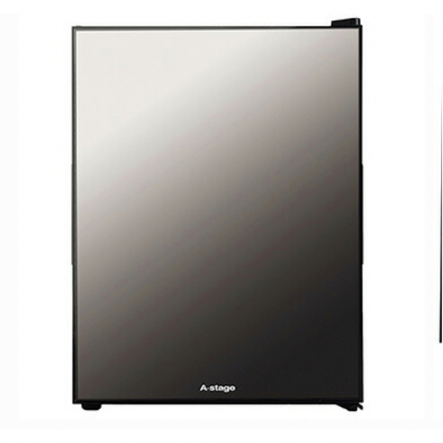 A-Stage 40L 1ドア ミラーガラス冷蔵庫 - 冷蔵庫 A-Stage 40L 1ドア ミラーガラス冷蔵庫 - 冷蔵庫