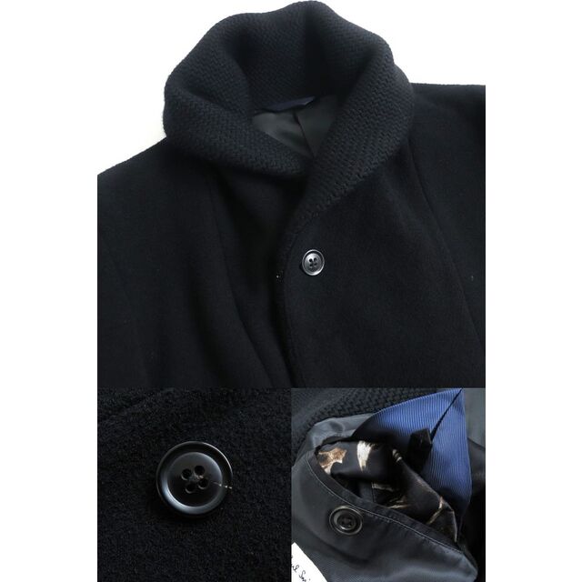 即納-96時間限定 Paul Smithブラックカラーウールブルゾン