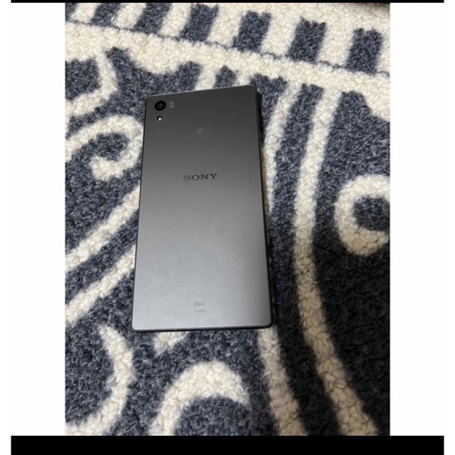 SONY(ソニー)のSONY Xperia SOV32 ブラック　Android 美品 スマホ/家電/カメラのスマートフォン/携帯電話(スマートフォン本体)の商品写真