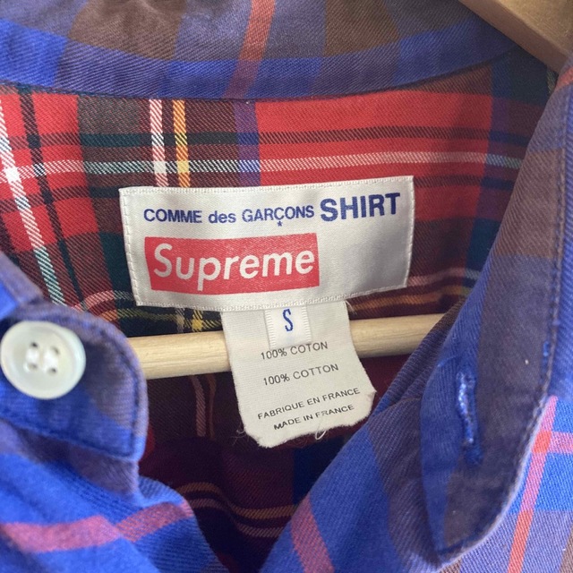 購入アウトレット SUPREME COMME DES GARCONS SHIRT 15AW FW メンズ