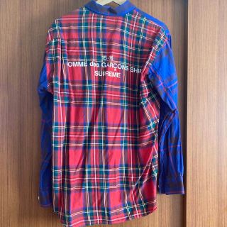 シュプリーム(Supreme)のSUPREME COMME DES GARCONS SHIRT 15AW FW(シャツ)