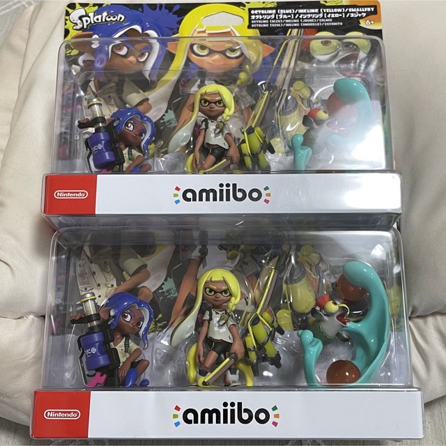 新品未開封 スプラトゥーン3 amiibo トリプルセット ２個セット