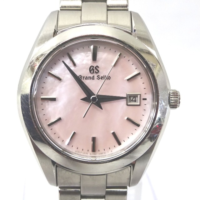 グランドセイコー 腕時計 GS STGF267（4J52-0AB0）クォーツ ピンクシェル文字盤 レディース Grand Seiko Ft581171 中古