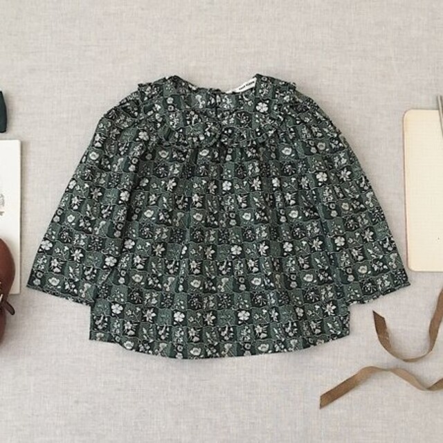 新品 4y soor ploom Astrid Blouse EDELWEISS | marshfieldhurricanes.com