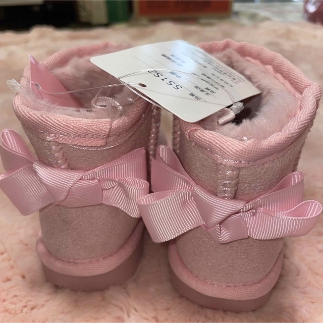 新品 マイメロ もこもこブーツ 13㎝