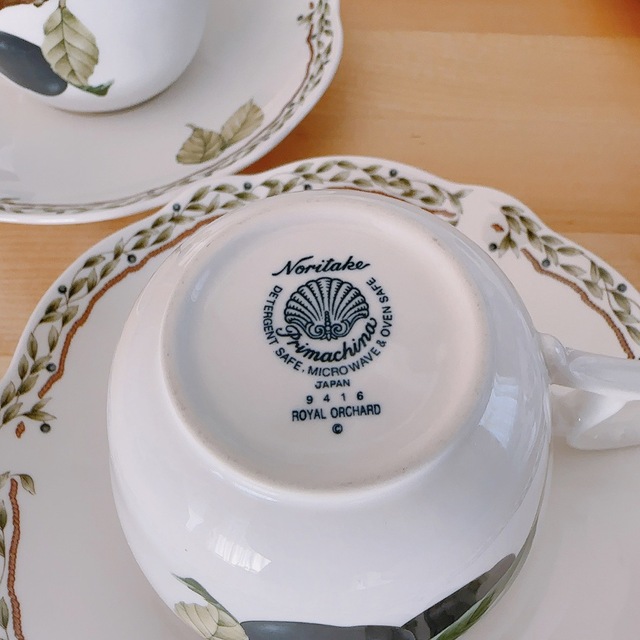 Noritake(ノリタケ)のノリタケ　オーチャードガーデンカップ＆ソーサー インテリア/住まい/日用品のキッチン/食器(食器)の商品写真