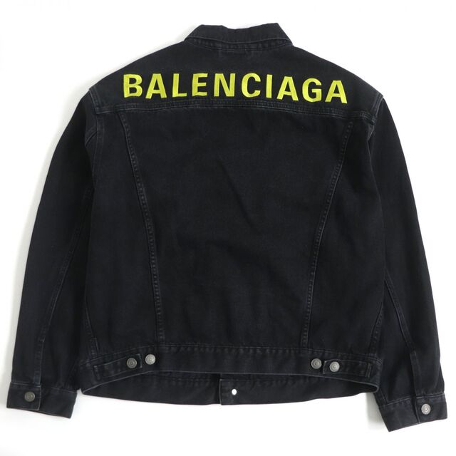 大好き Balenciaga - 正規品 イタリア製 38 ブラック デニムジャケット