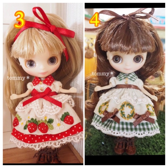 ぽんちゃん様⭐12cmぬい服オーダー専用ページ⭐赤系リボン⭐ 送料無料