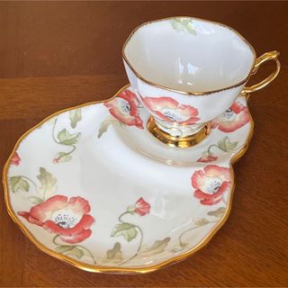 ロイヤルアルバート(ROYAL ALBERT)の【未使用美品】ロイヤルアルバート★Poppy★テニスセット(食器)