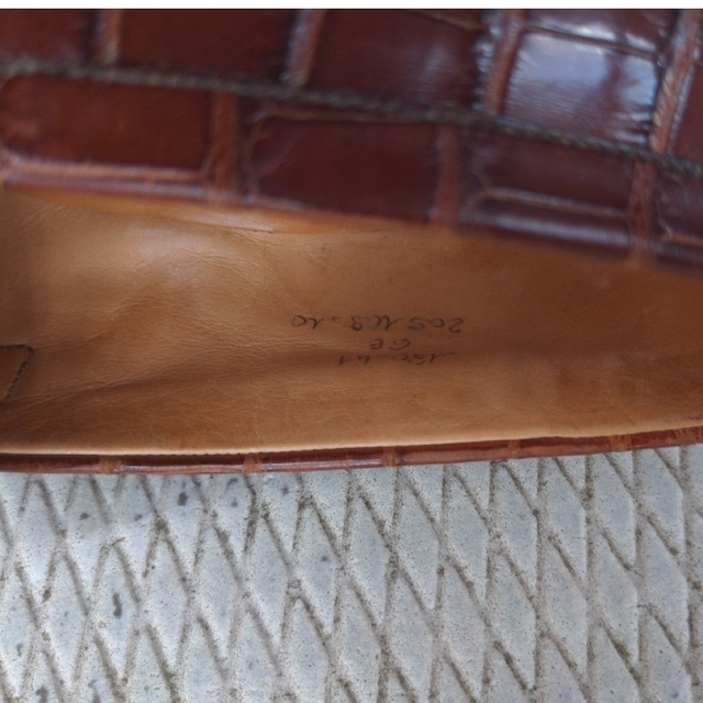 J.M. WESTON(ジェーエムウエストン)のJMWESTON　クロコダイルローファー メンズの靴/シューズ(その他)の商品写真
