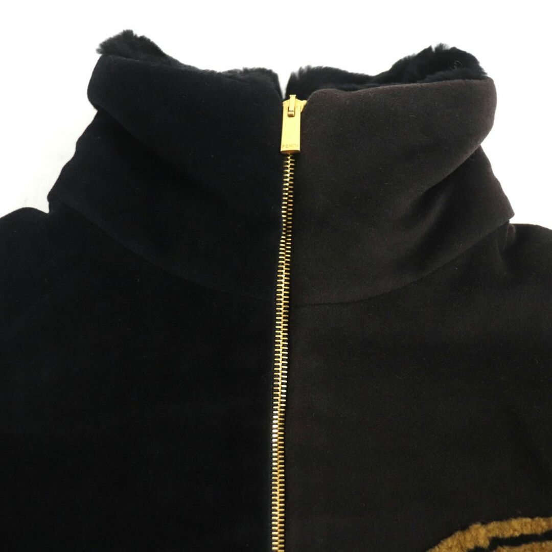 FENDI - 美品▽2019年製 FENDI フェンディ FW0048 バイカラー ロゴ