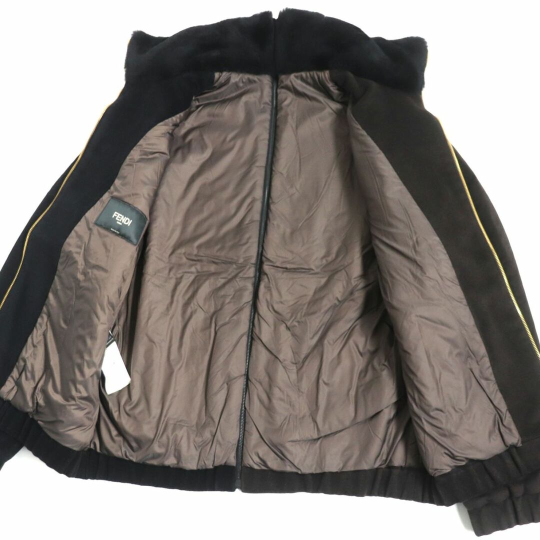 FENDI - 美品▽2019年製 FENDI フェンディ FW0048 バイカラー ロゴ