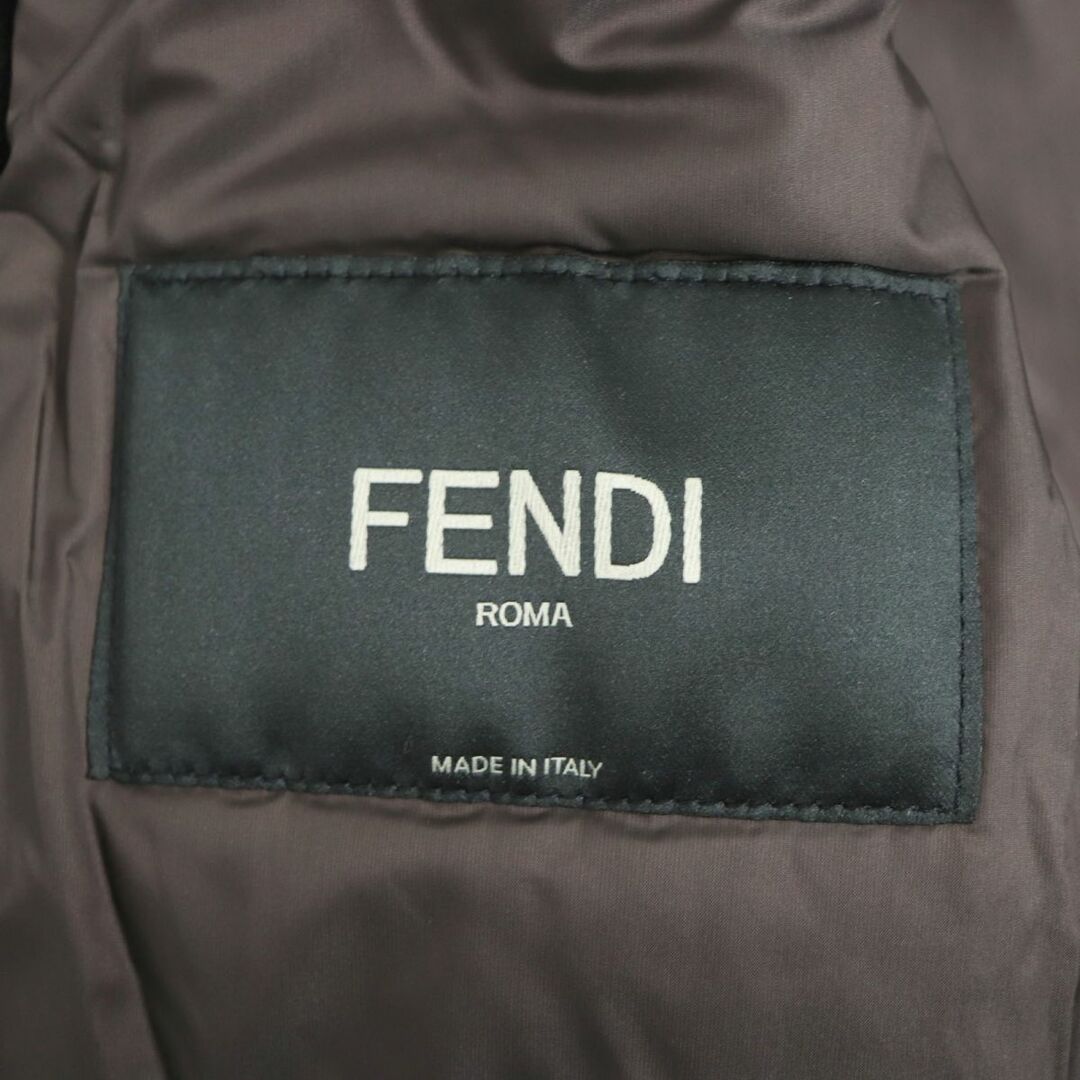 FENDI - 美品▽2019年製 FENDI フェンディ FW0048 バイカラー ロゴ